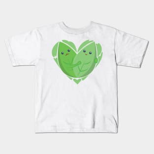 Heart of Leaves - I Will Never Leaf you - I will never leave you Kids T-Shirt